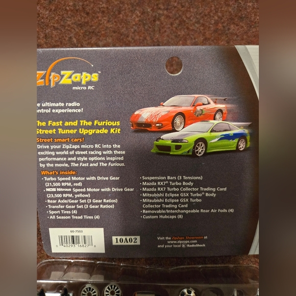 Zip Zaps Micro From Radio Shack Gast And The Furious 2002 Mazda Kit - Picture 6 of 7